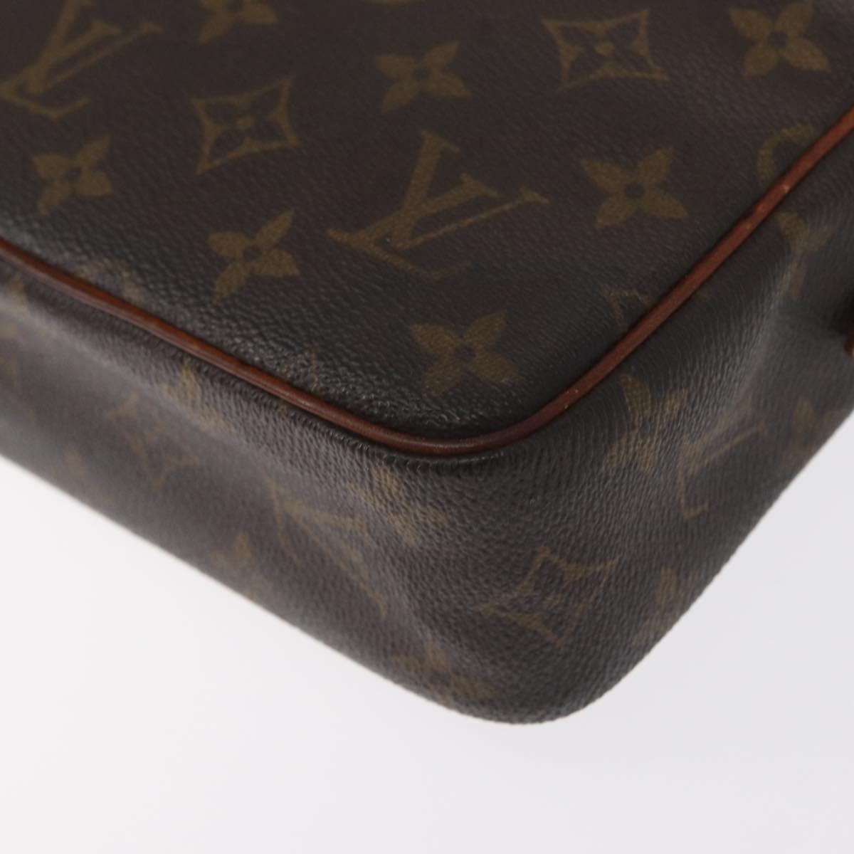 LOUIS VUITTON Monogram Compiegne 23 Clutch Bag M51847 LV Auth 161947