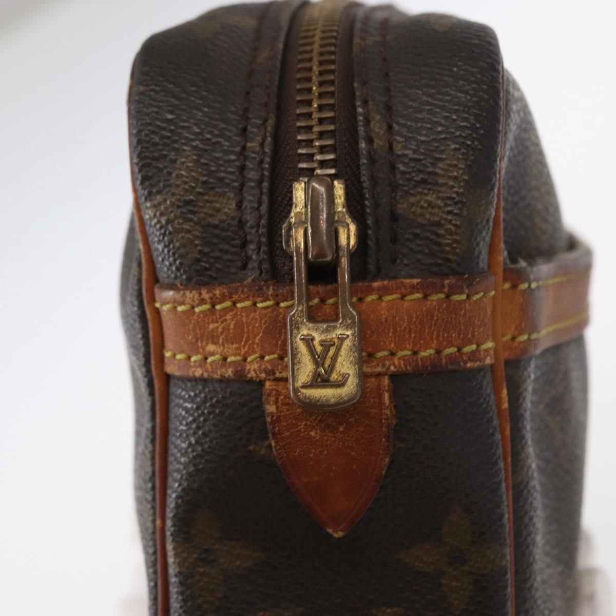 LOUIS VUITTON Monogram Compiegne 23 Clutch Bag M51847 LV Auth 161947