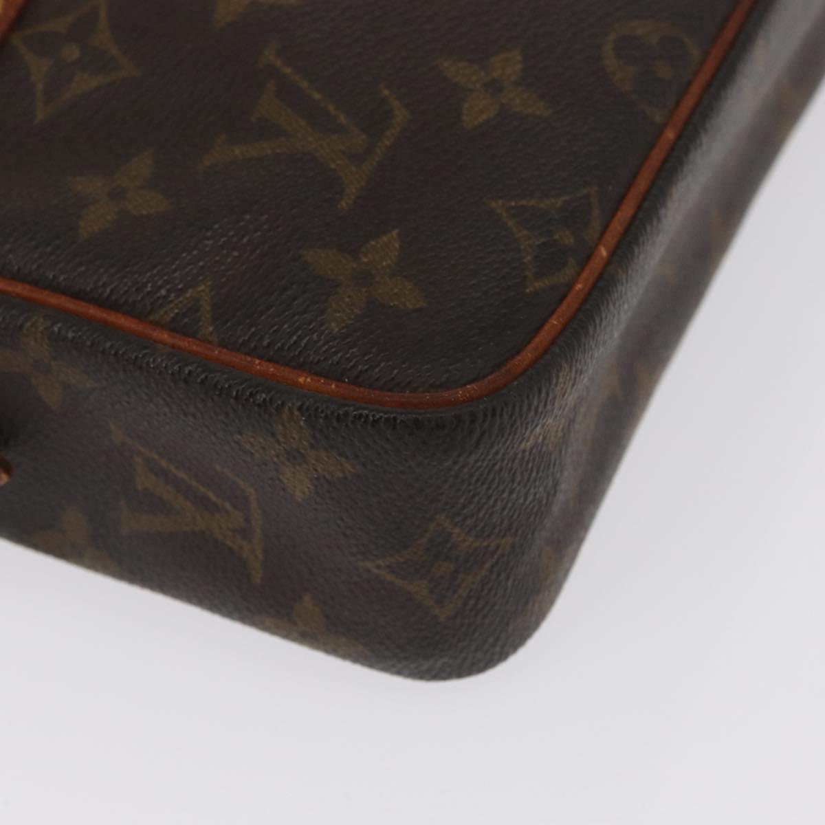 LOUIS VUITTON Monogram Compiegne 23 Clutch Bag M51847 LV Auth 161947