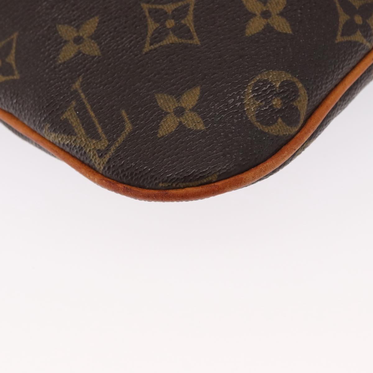 LOUIS VUITTON Monogram Pochette Bosphore Shoulder Bag M40044 LV Auth 161957