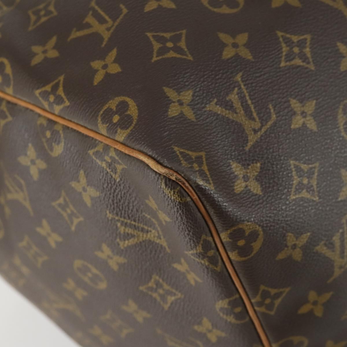 LOUIS VUITTON Monogram Keepall 55 Boston Bag M41424 LV Auth 161974