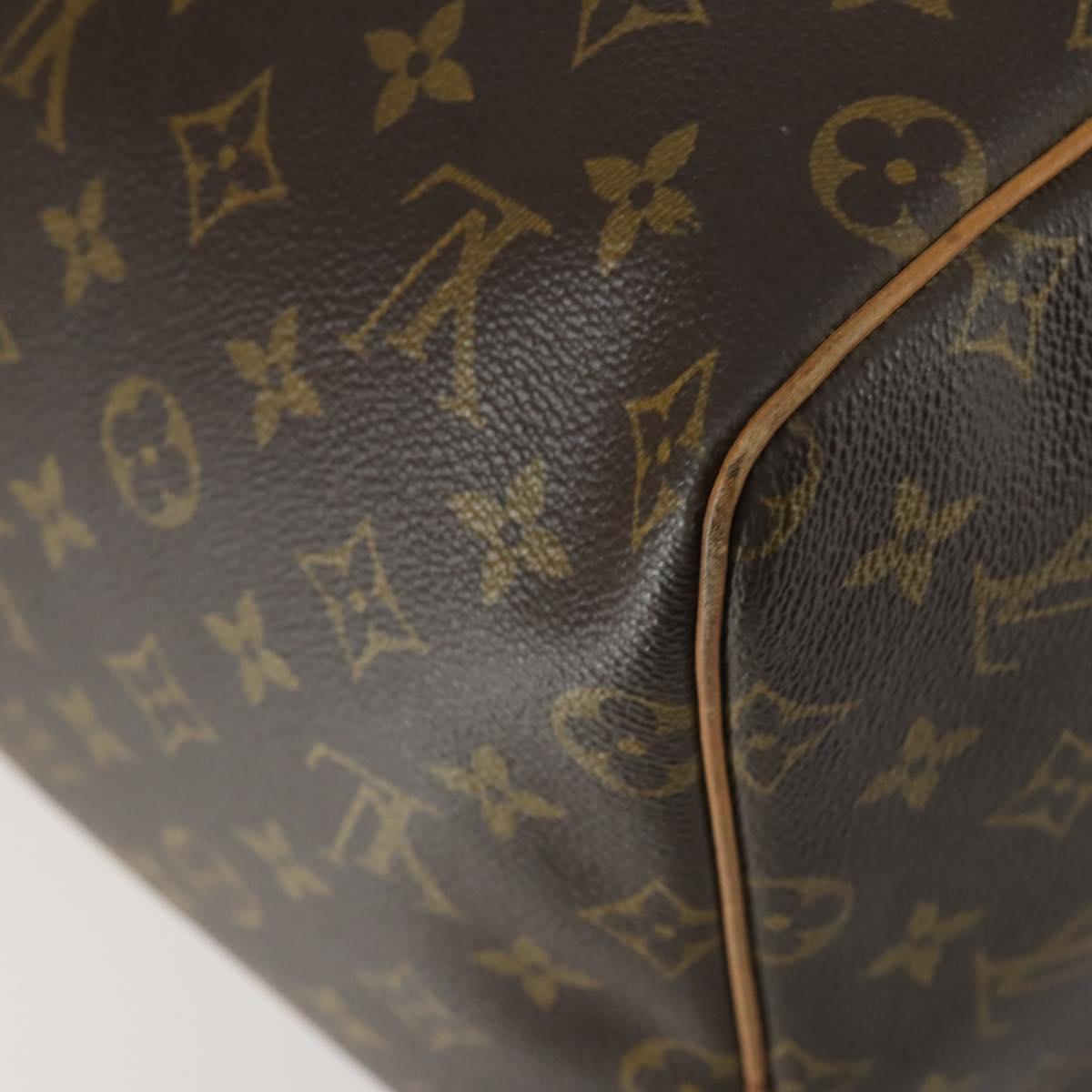 LOUIS VUITTON Monogram Keepall 55 Boston Bag M41424 LV Auth 161974