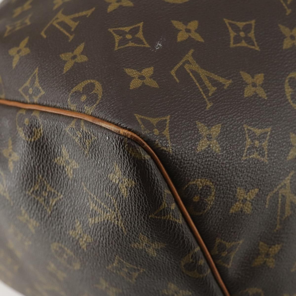 LOUIS VUITTON Monogram Keepall 55 Boston Bag M41424 LV Auth 161974