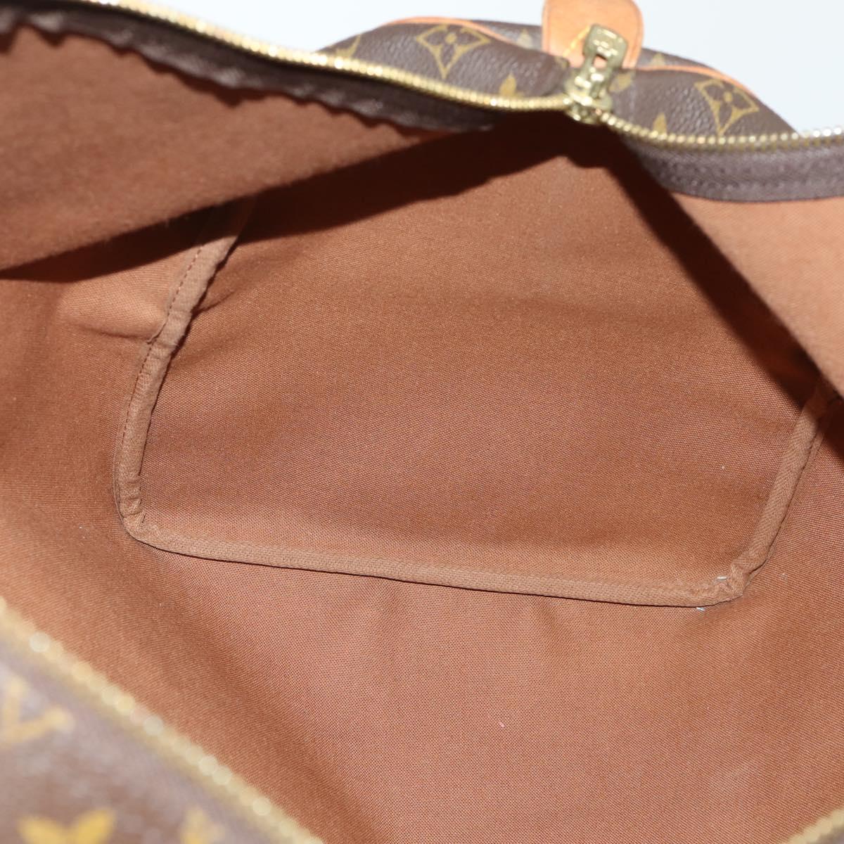 LOUIS VUITTON Monogram Keepall 55 Boston Bag M41424 LV Auth 161974