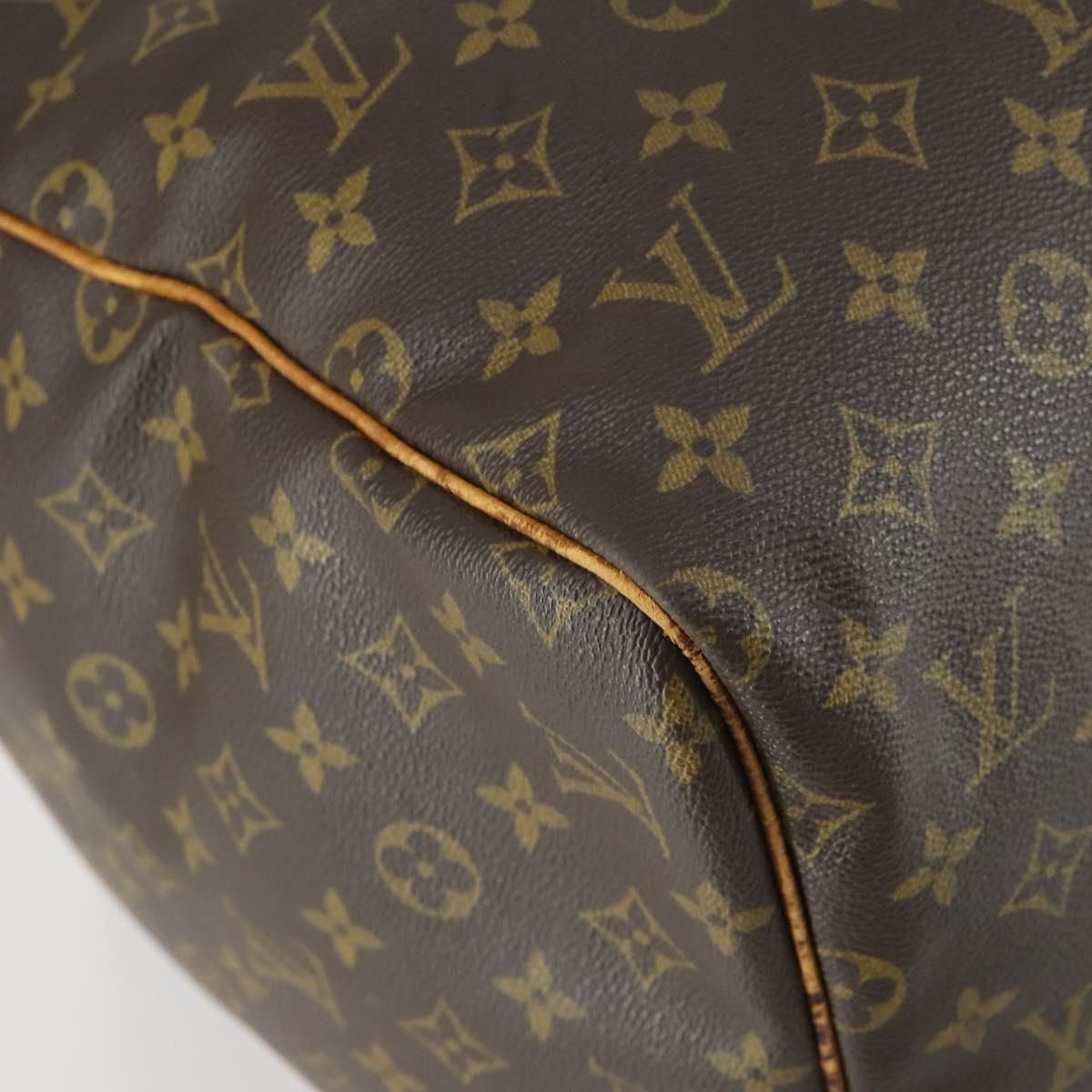 LOUIS VUITTON Monogram Sac Souple 55 Boston Bag M41622 LV Auth 161975