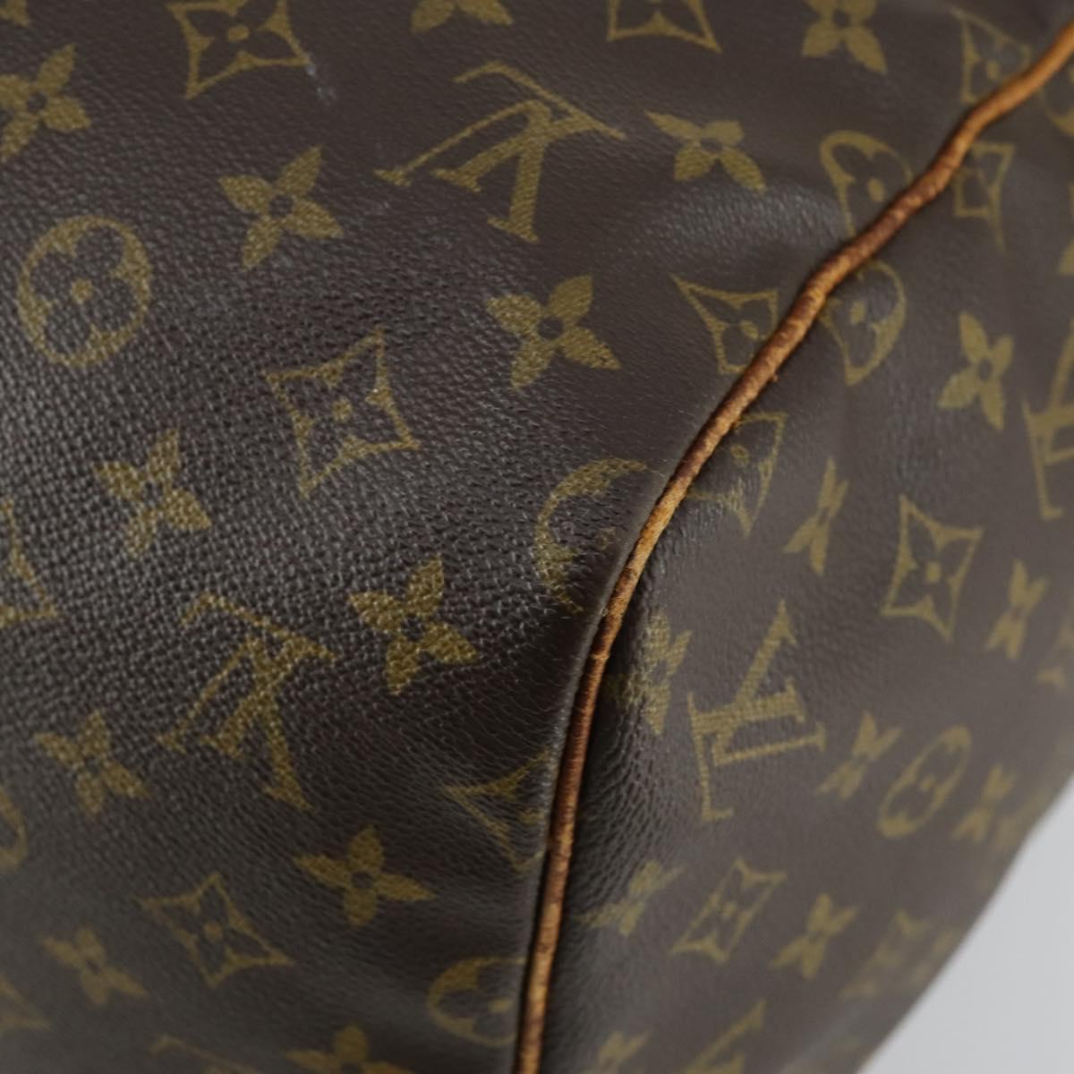LOUIS VUITTON Monogram Sac Souple 55 Boston Bag M41622 LV Auth 161975