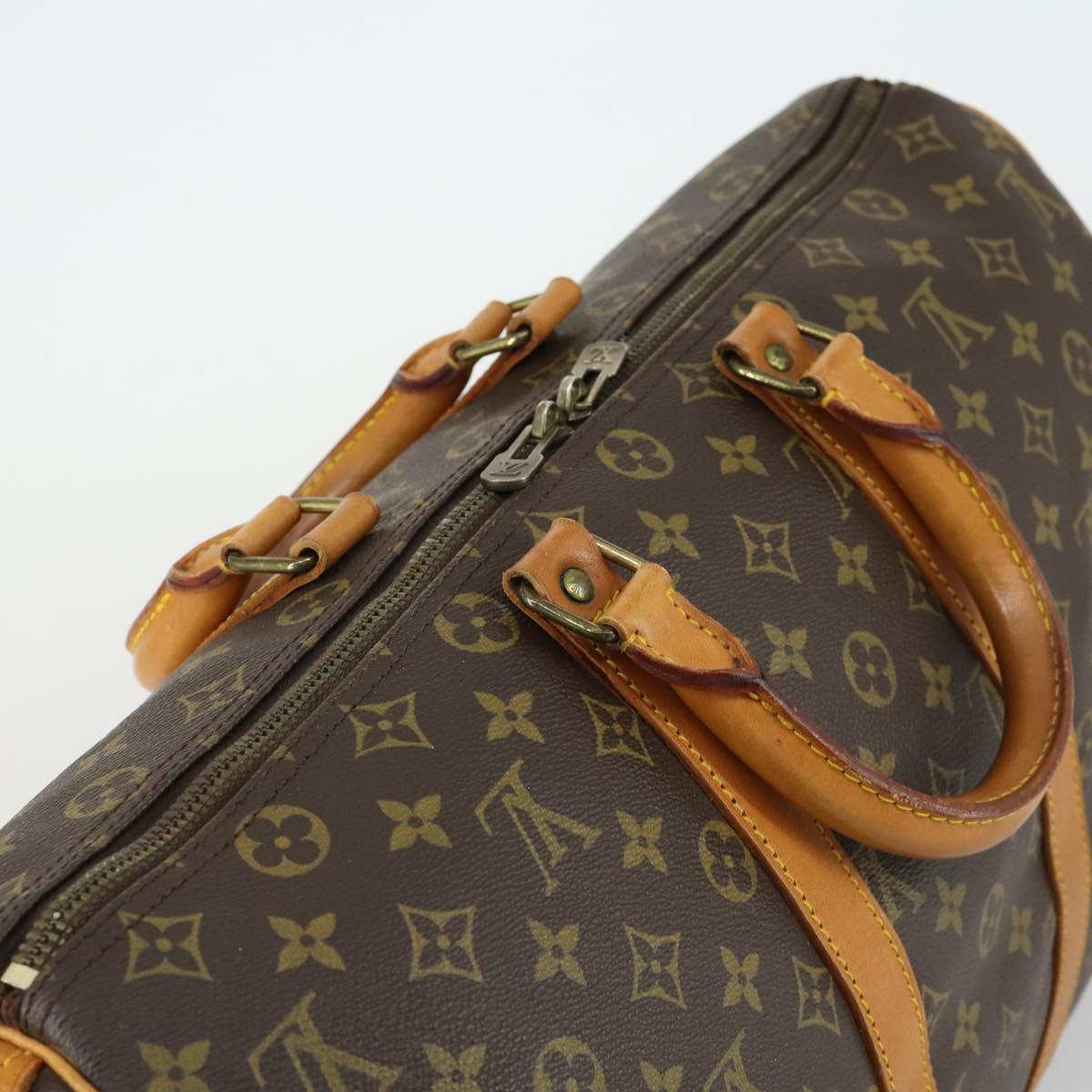 LOUIS VUITTON Monogram Keepall 45 Boston Bag M41428 LV Auth 161981