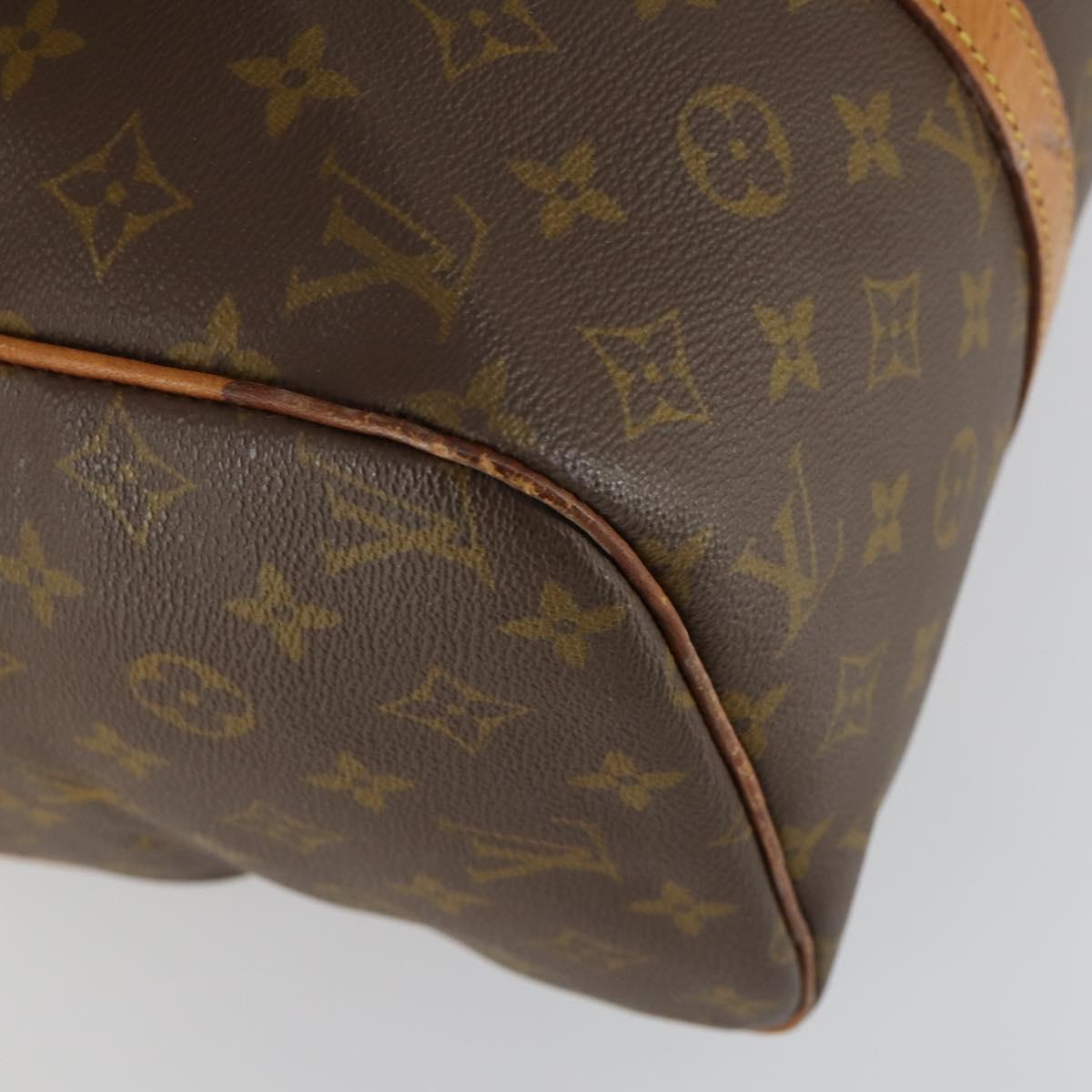 LOUIS VUITTON Monogram Sac Souple 35 Boston Bag M41626 LV Auth 161989