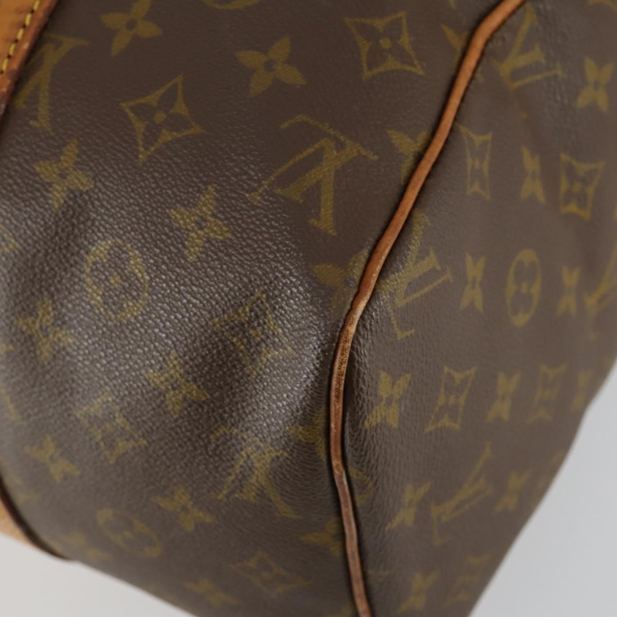 LOUIS VUITTON Monogram Sac Souple 35 Boston Bag M41626 LV Auth 161989