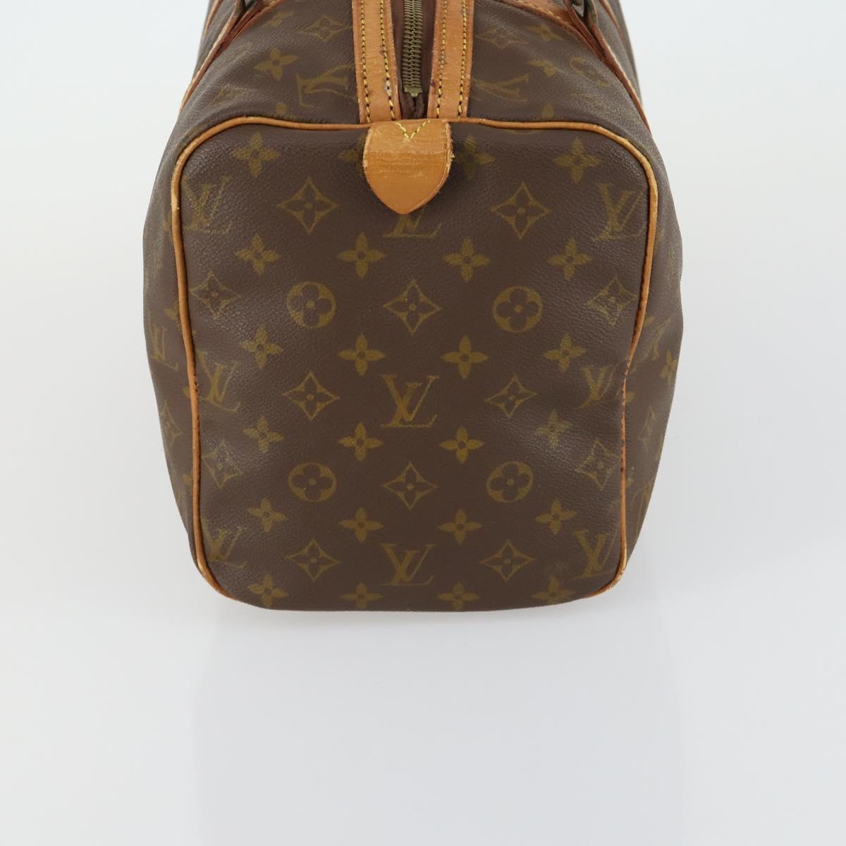 LOUIS VUITTON Monogram Sac Souple 35 Boston Bag M41626 LV Auth 161989