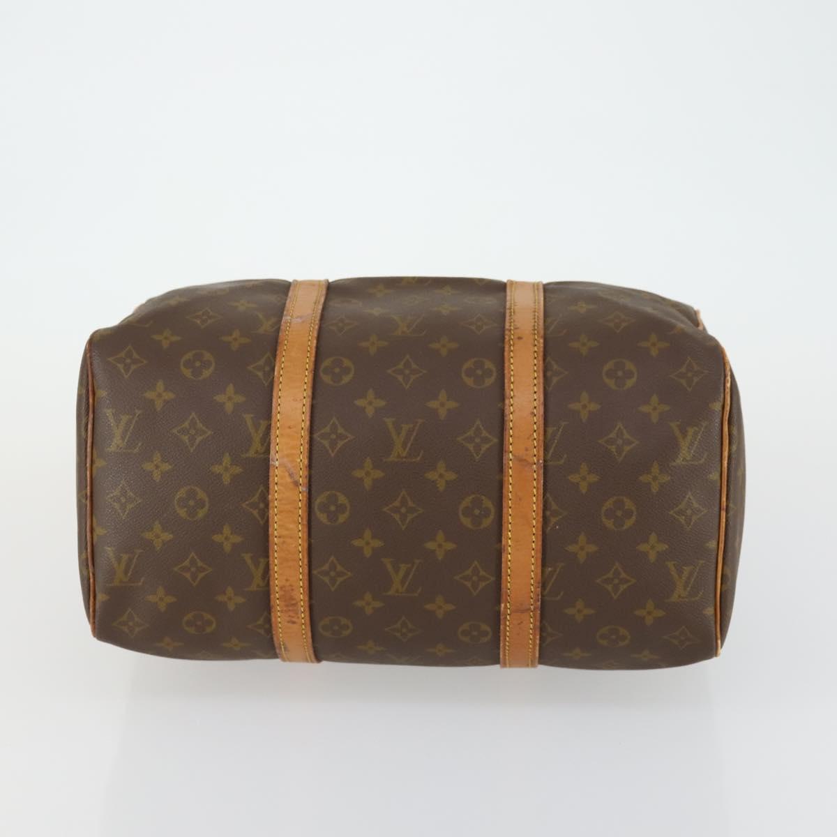 LOUIS VUITTON Monogram Sac Souple 35 Boston Bag M41626 LV Auth 161989