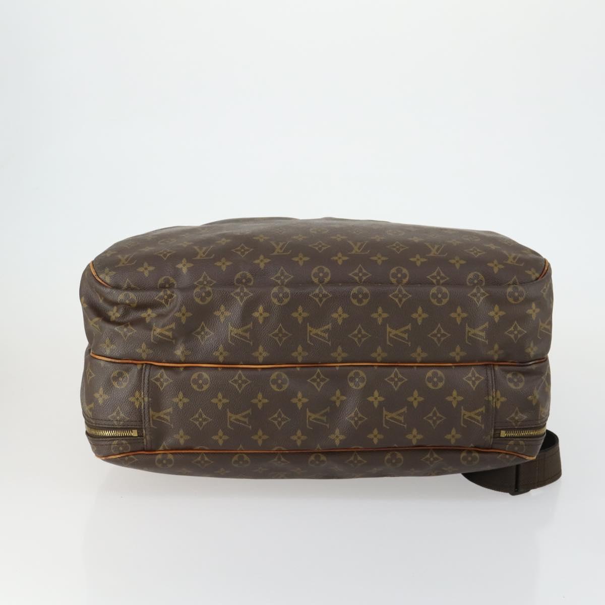 LOUIS VUITTON Monogram Alize de Poche Boston Bag 2way M41392 LV Auth 161996