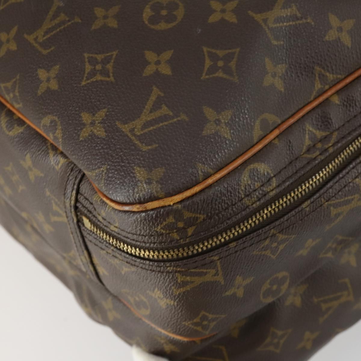 LOUIS VUITTON Monogram Alize de Poche Boston Bag 2way M41392 LV Auth 161996