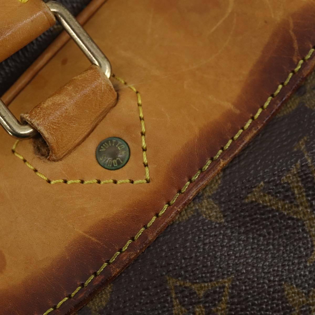 LOUIS VUITTON Monogram Alize de Poche Boston Bag 2way M41392 LV Auth 161996