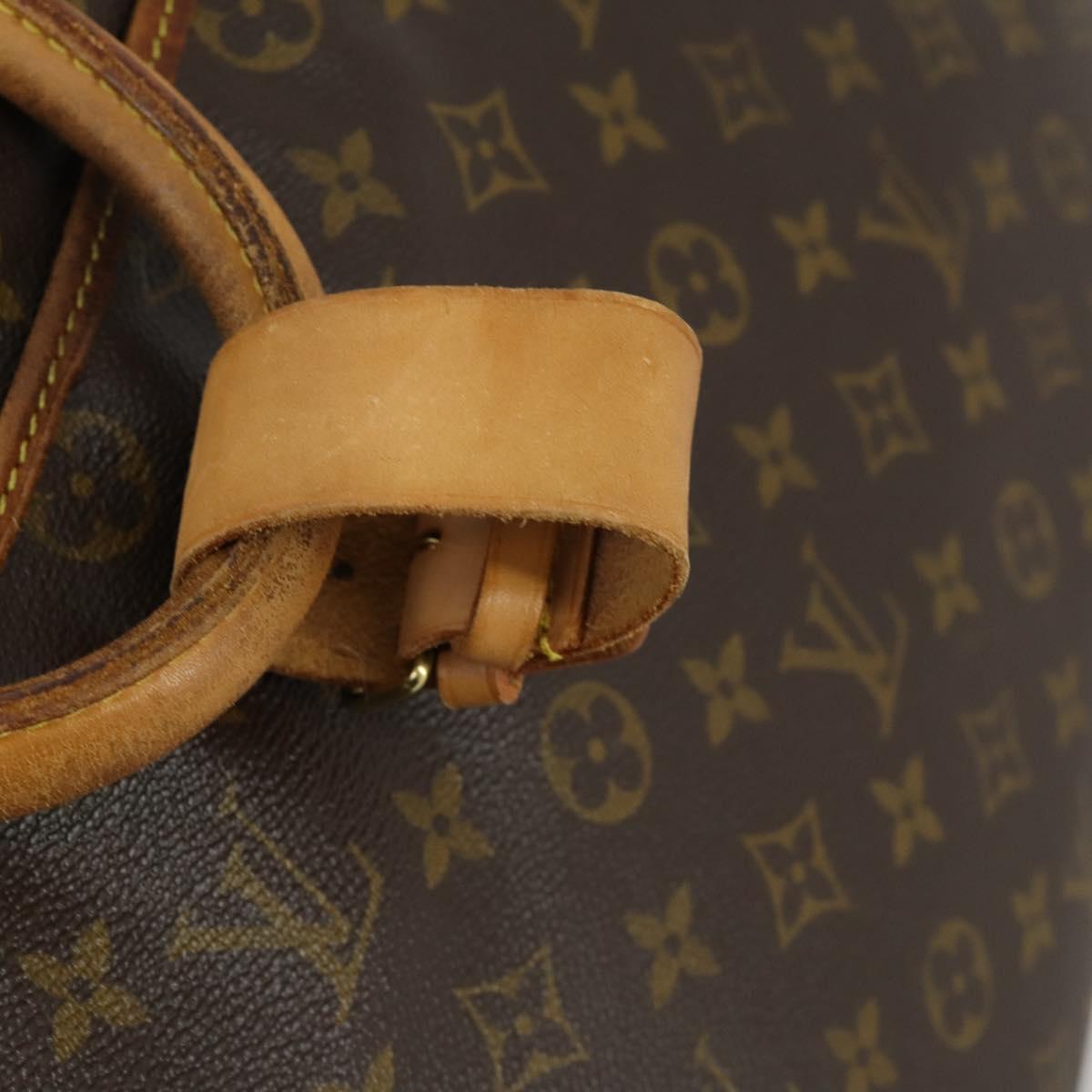 LOUIS VUITTON Monogram Alize de Poche Boston Bag 2way M41392 LV Auth 161996