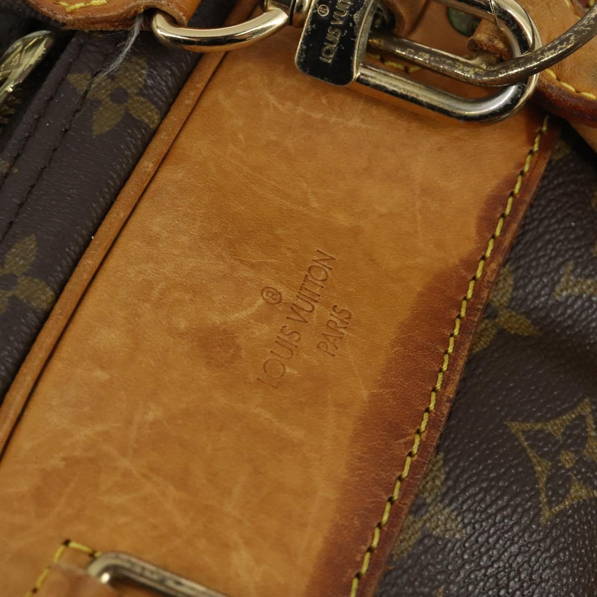LOUIS VUITTON Monogram Alize de Poche Boston Bag 2way M41392 LV Auth 161996