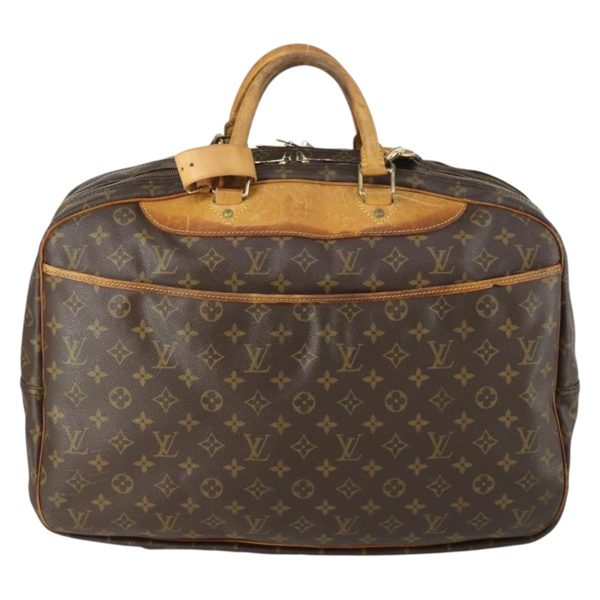 LOUIS VUITTON Monogram Alize de Poche Boston Bag 2way M41392 LV Auth 161996