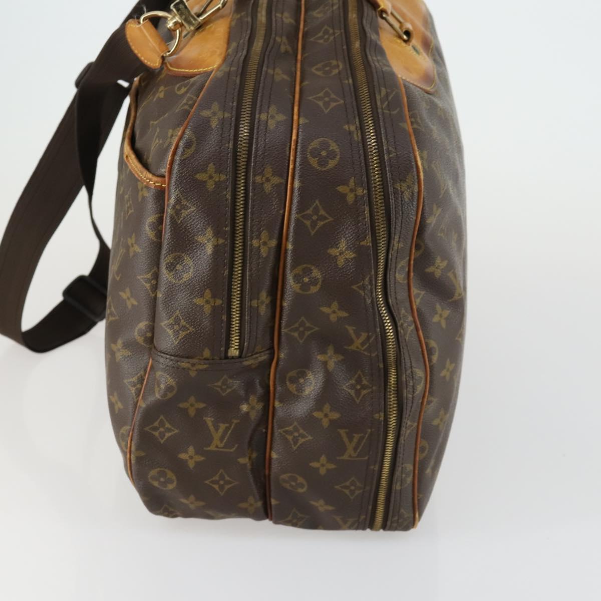 LOUIS VUITTON Monogram Alize de Poche Boston Bag 2way M41392 LV Auth 161996