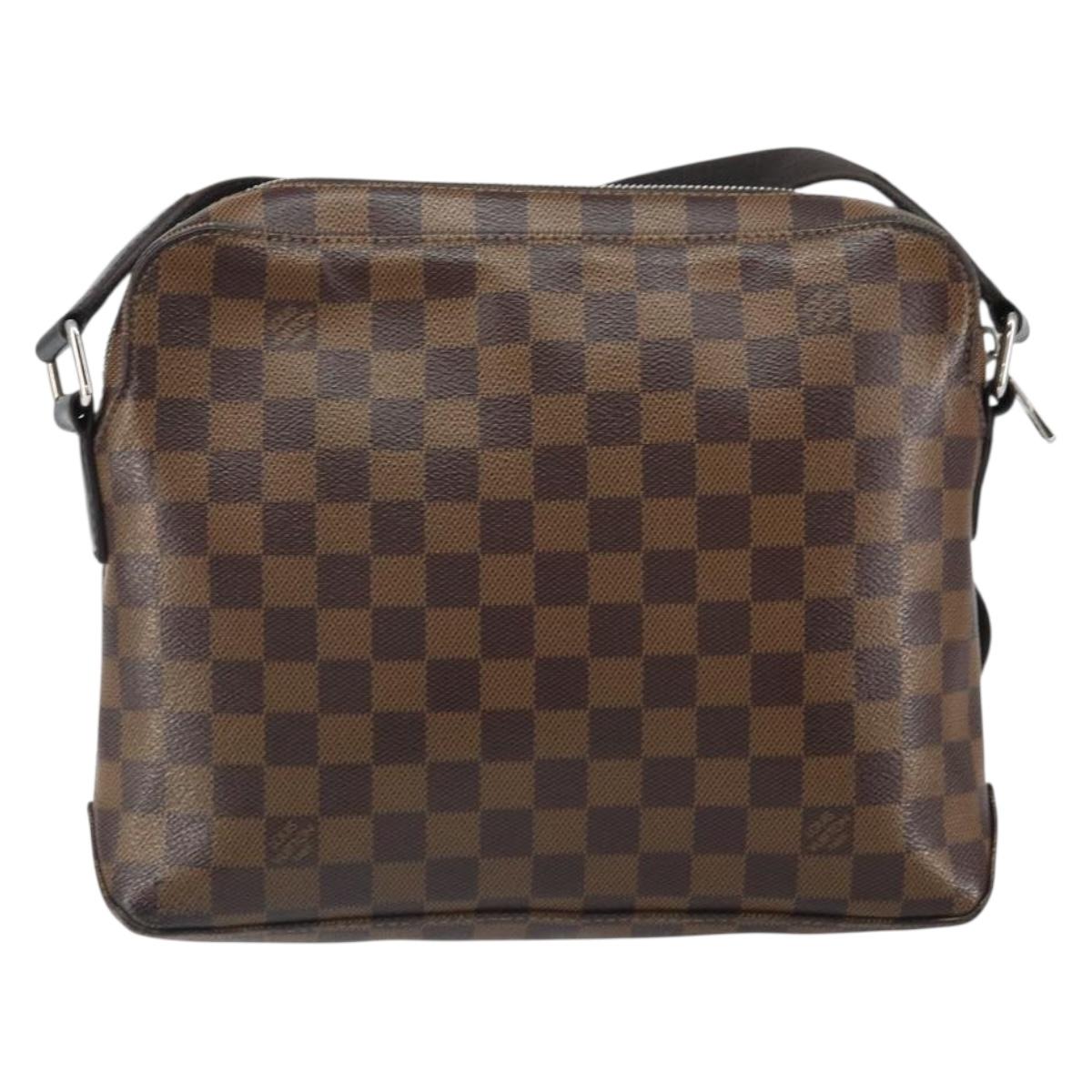 LOUIS VUITTON Damier Ebene Jake Messenger PM Shoulder Bag N41568 LV Auth 162002