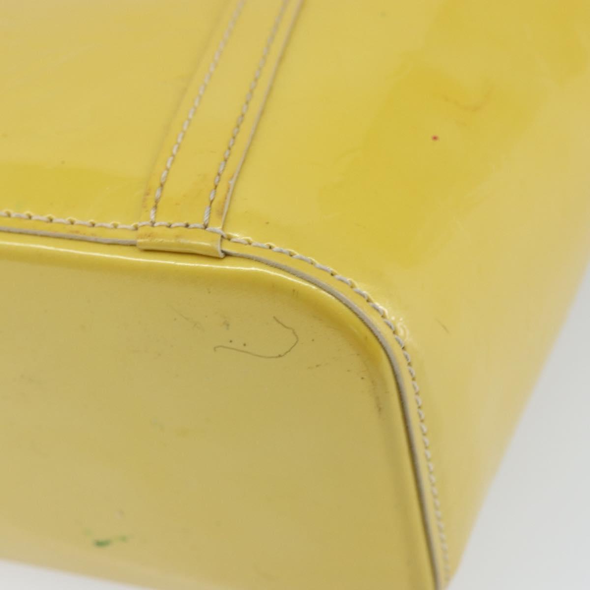 LOUIS VUITTON Monogram Vernis Avalon MM Tote Bag Broncorail M91743 Auth 162011
