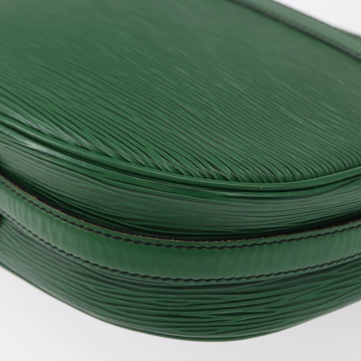 LOUIS VUITTON Epi Jeune Fille MM Shoulder Bag Green M52154 LV Auth 162053