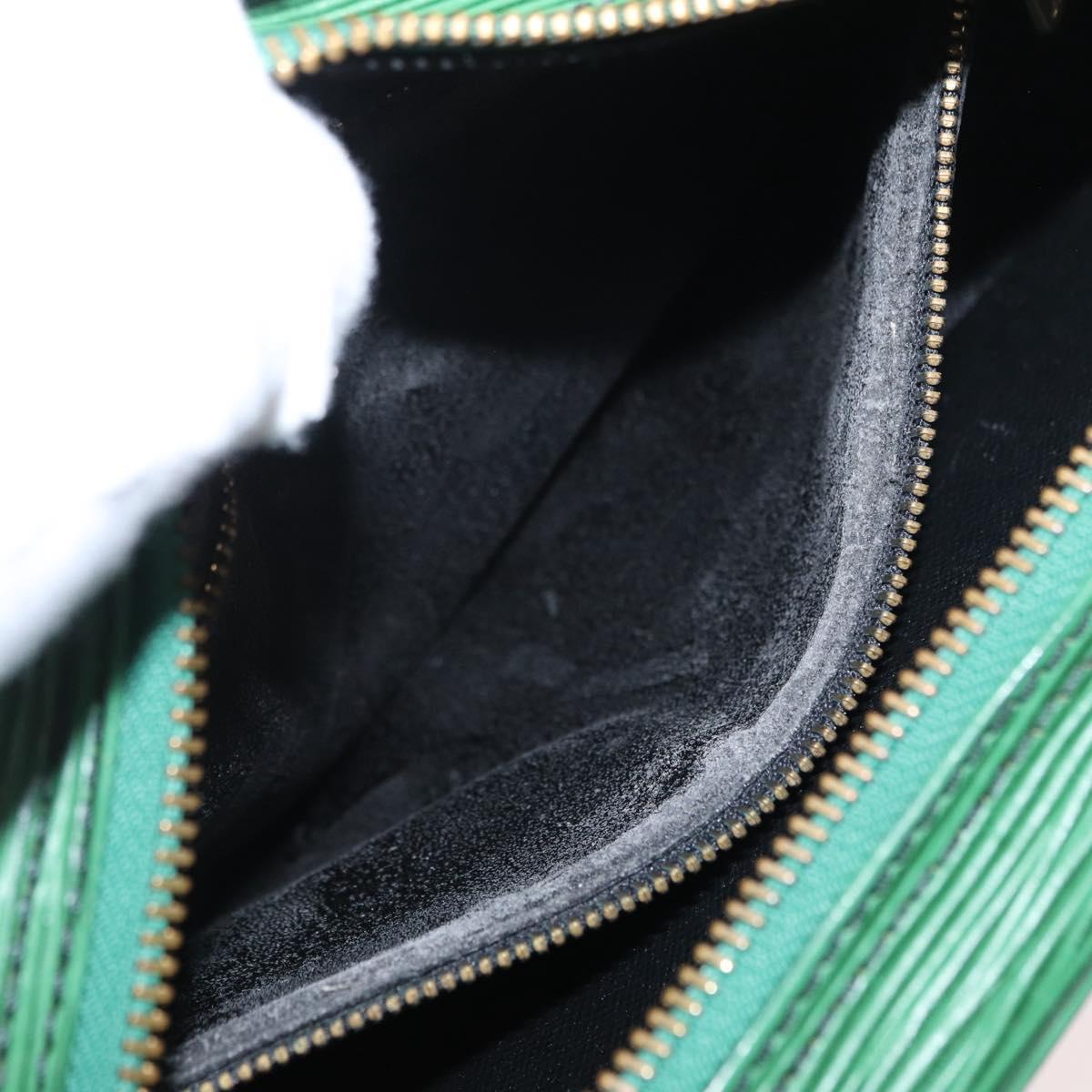 LOUIS VUITTON Epi Jeune Fille MM Shoulder Bag Green M52154 LV Auth 162053