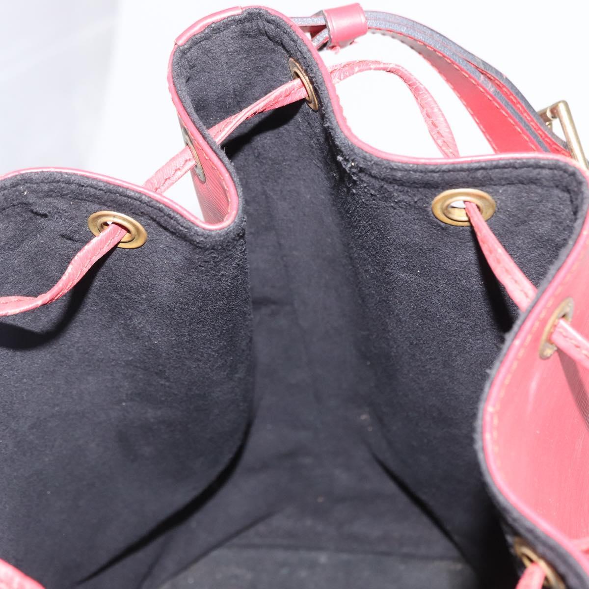 LOUIS VUITTON Epi Noe Shoulder Bag Red M44007 LV Auth 162058