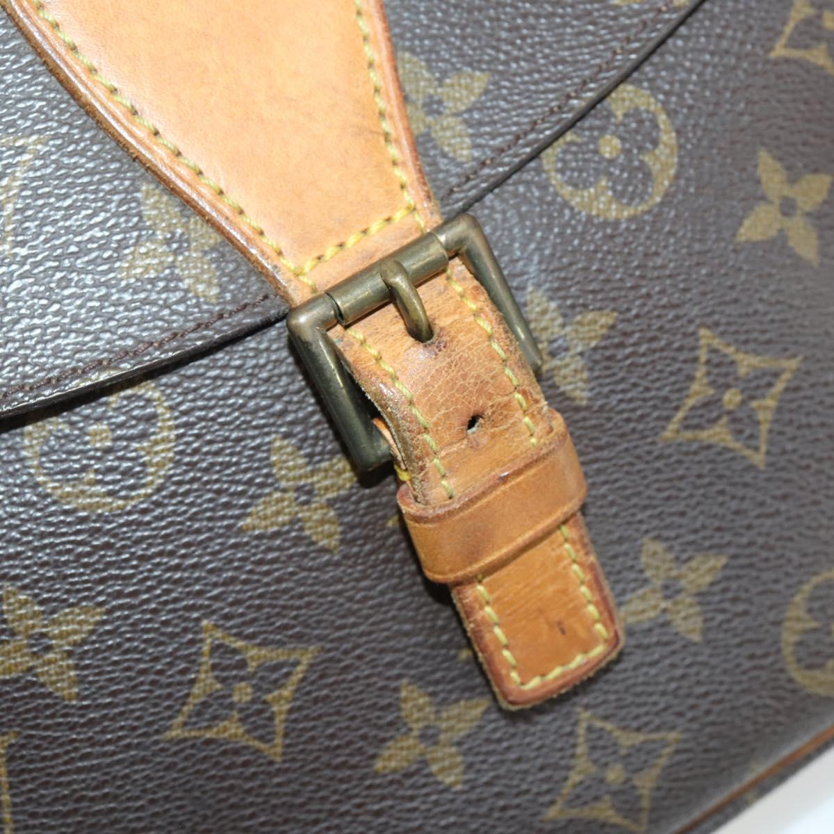 LOUIS VUITTON Monogram Jeune Fille GM Shoulder Bag M51225 LV Auth 162062