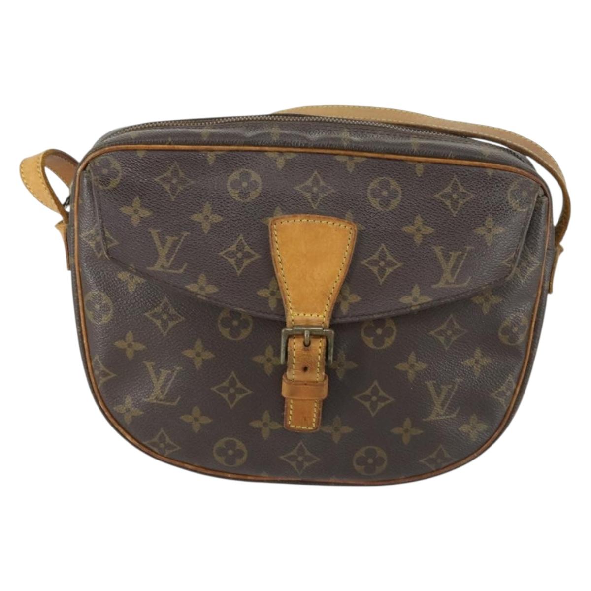 LOUIS VUITTON Monogram Jeune Fille GM Shoulder Bag M51225 LV Auth 162062