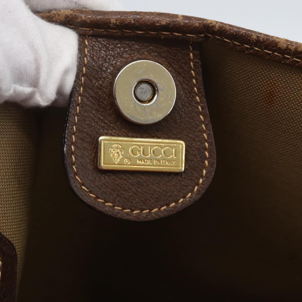 GUCCI GG Supreme Tote Bag PVC Beige 002 39 0054 Auth 162196