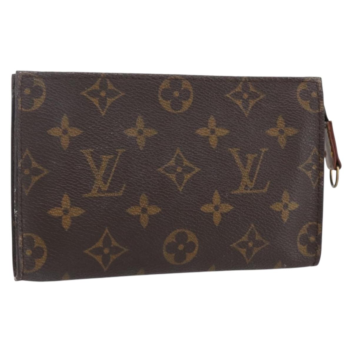 LOUIS VUITTON Monogram Bucket PM Accessory Pouch LV Auth 162210