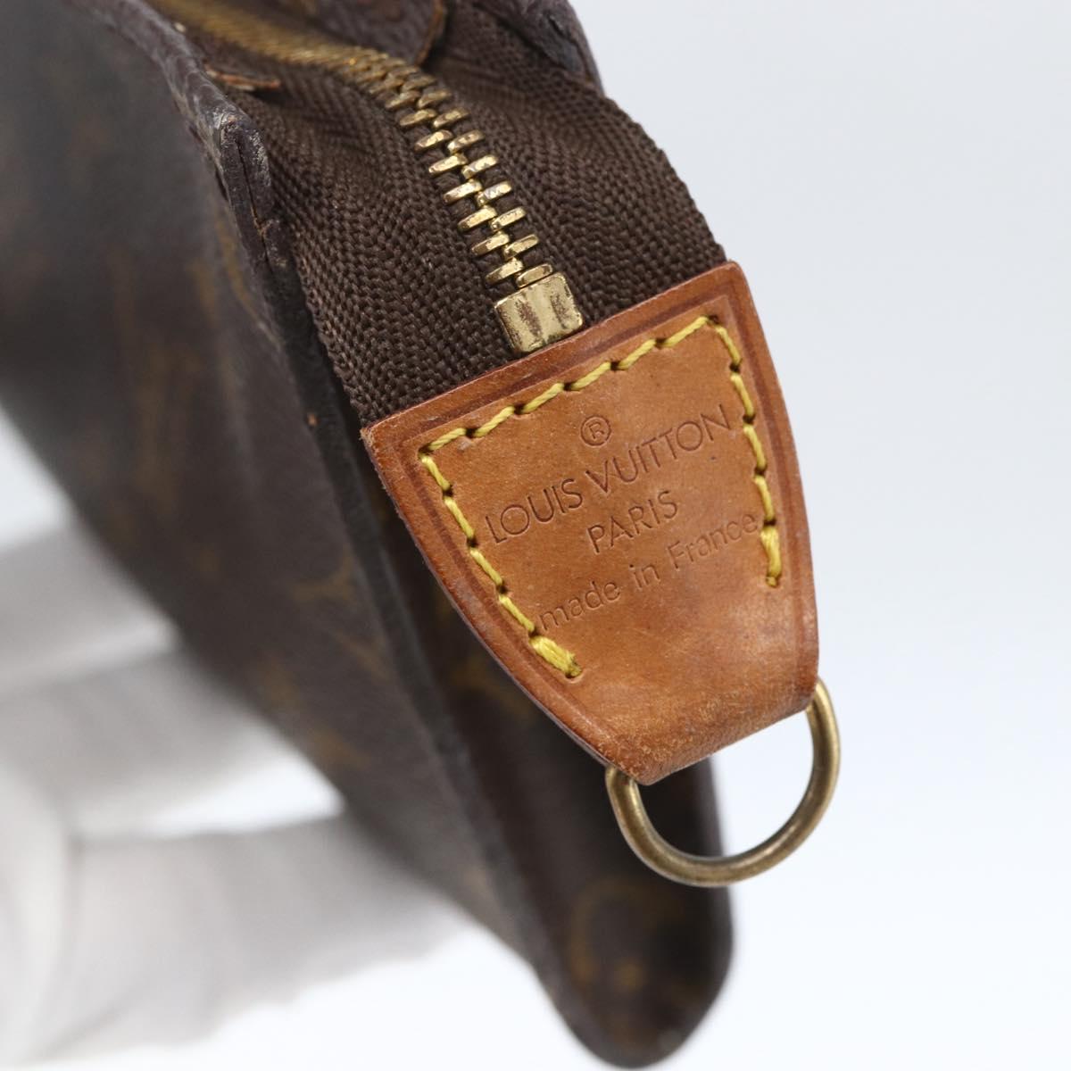LOUIS VUITTON Monogram Bucket PM Accessory Pouch LV Auth 162210