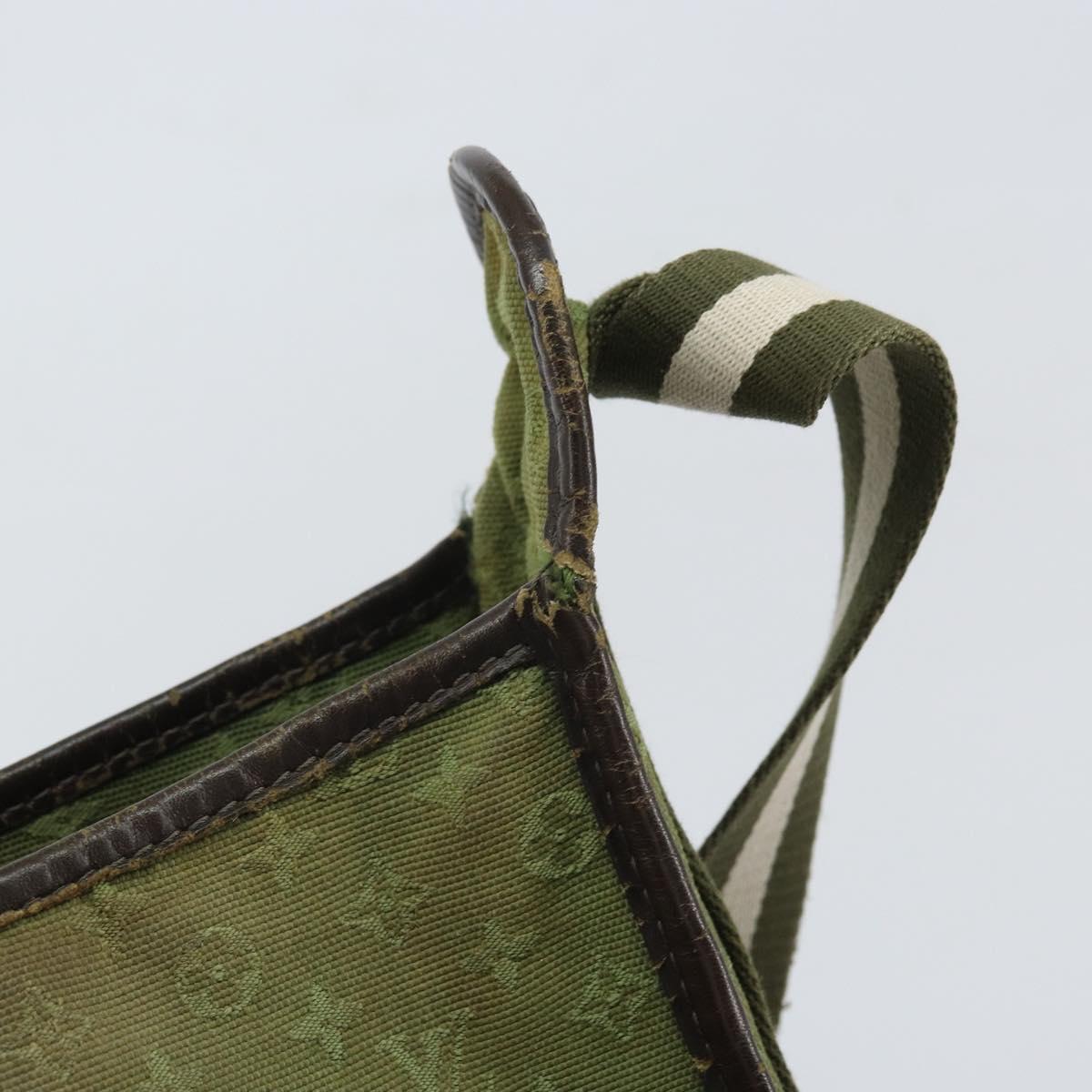 LOUIS VUITTON Monogram Mini Besace Mary Kate Bag TST Khaki M92322 LV Auth 162211