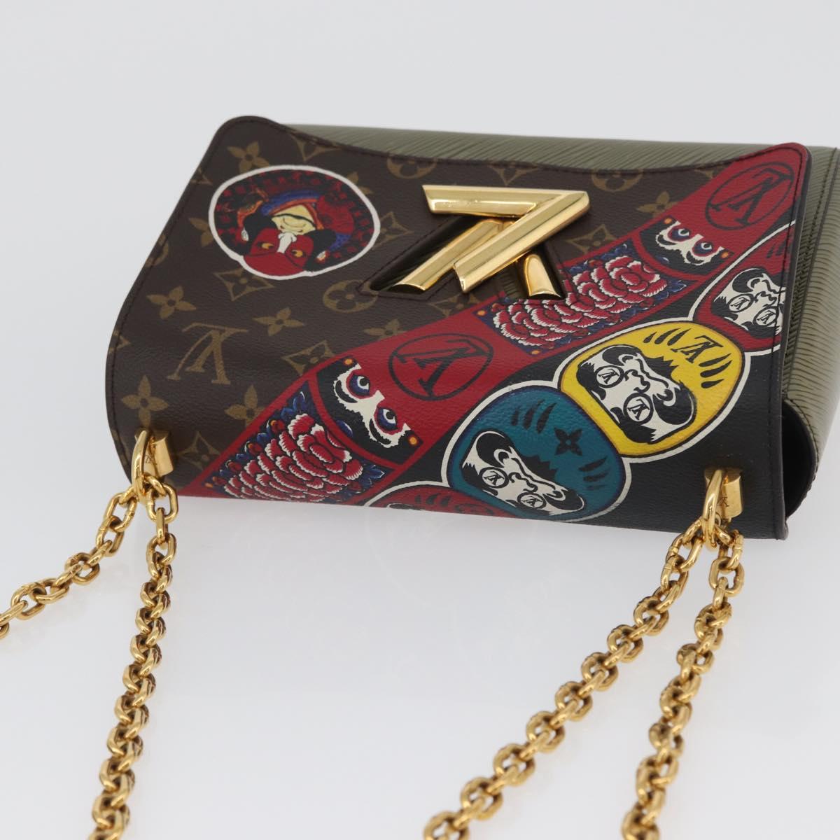 LOUIS VUITTON Monogram Kabuki Twist MM Shoulder Bag M67260 LV Auth 162247SM