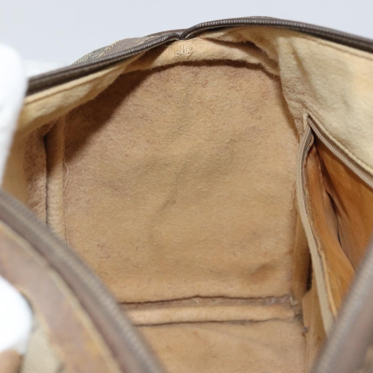 GUCCI GG Supreme Web Sherry Line Hand Bag PVC Beige 116 02 006 Auth 162248