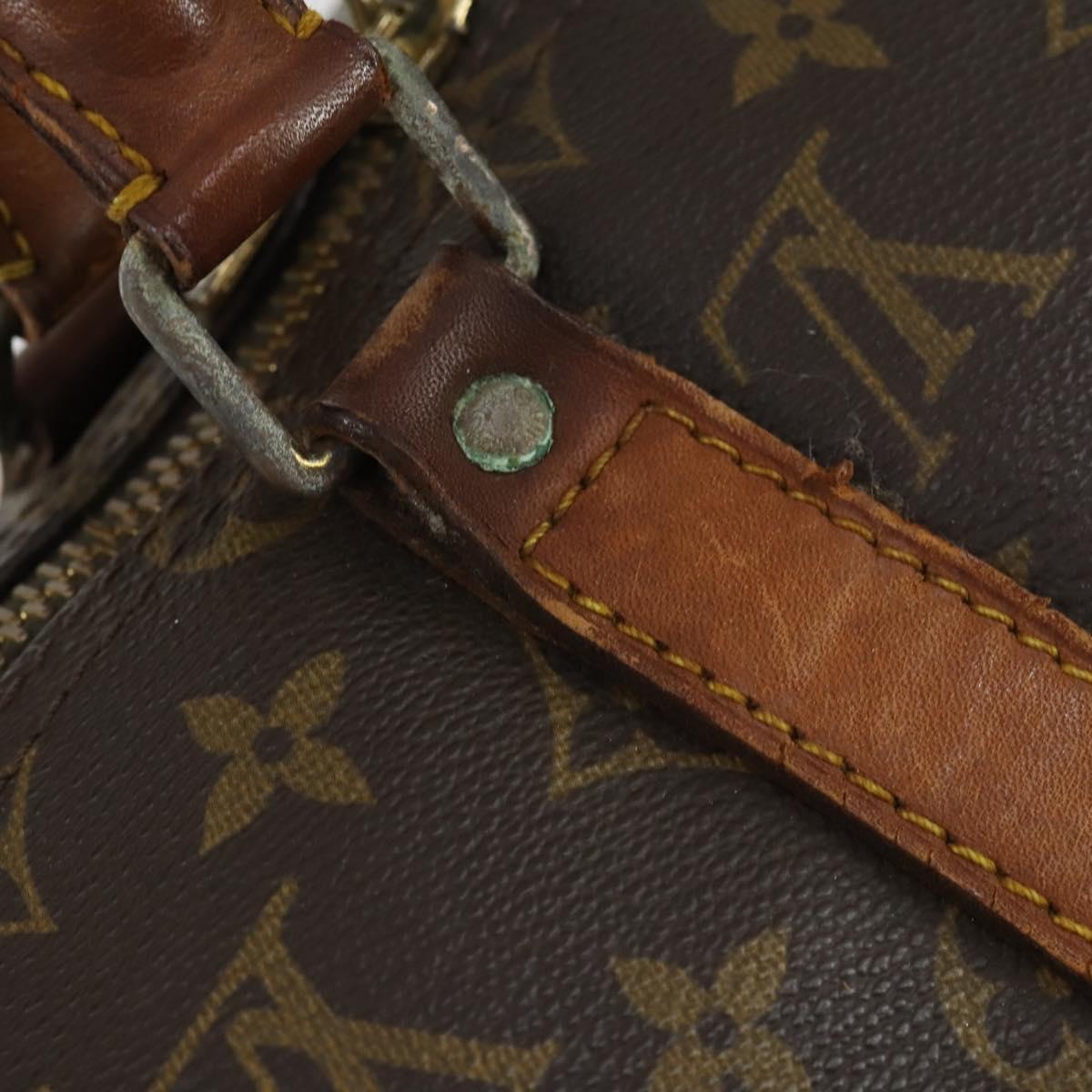 LOUIS VUITTON Monogram Keepall 50 Boston Bag M41426 LV Auth 162280
