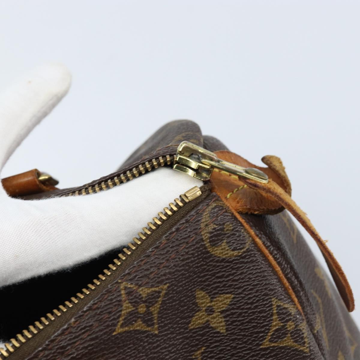 LOUIS VUITTON Monogram Speedy 25 Hand Bag M41528 LV Auth 162284