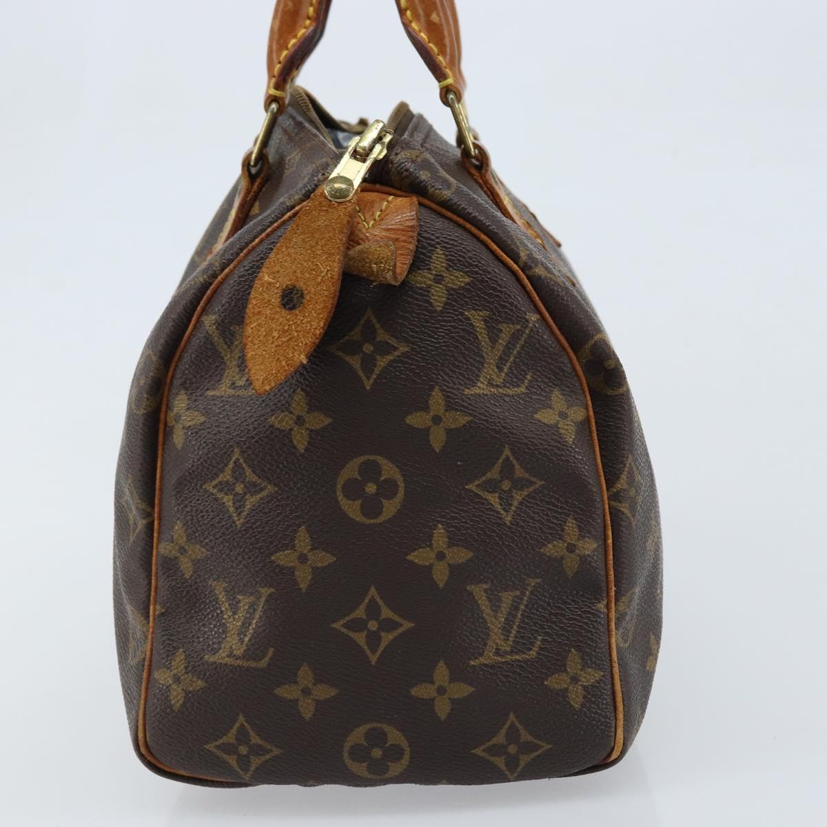 LOUIS VUITTON Monogram Speedy 25 Hand Bag M41528 LV Auth 162284