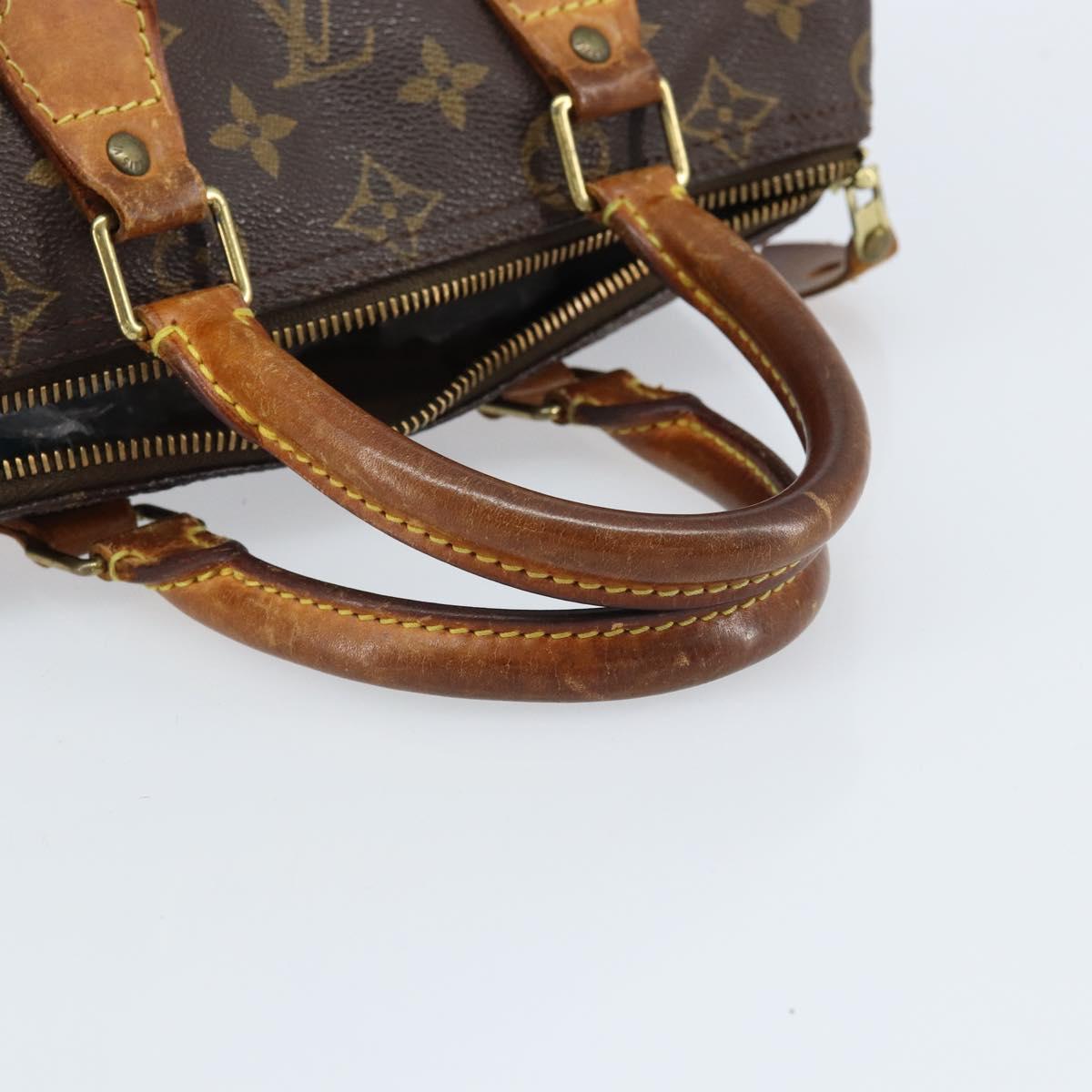 LOUIS VUITTON Monogram Speedy 25 Hand Bag M41528 LV Auth 162284