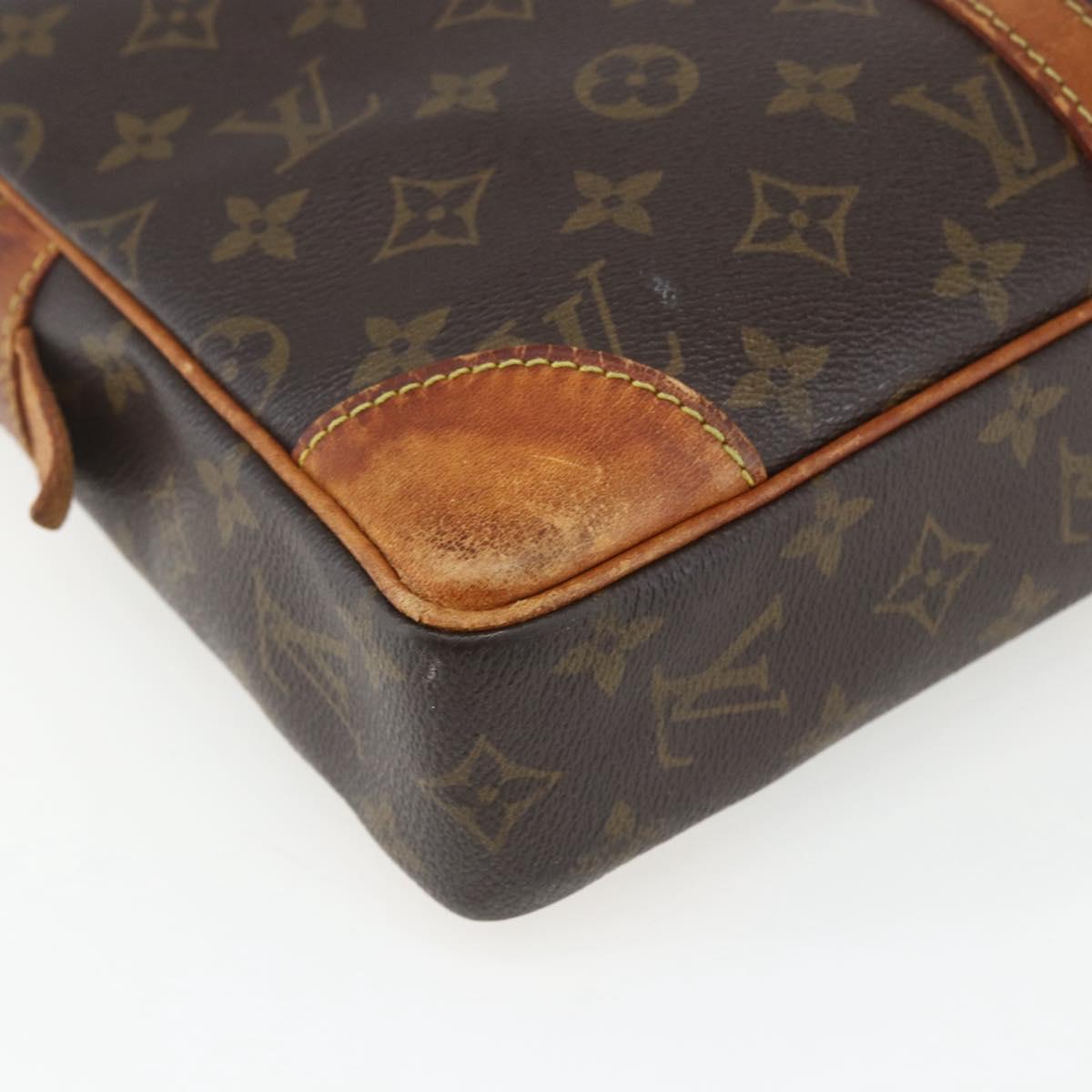 LOUIS VUITTON Monogram Porte Documents Voyage Business Bag M53361 LV Auth 162285