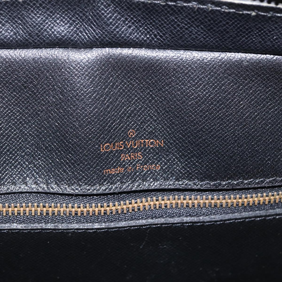 LOUIS VUITTON Epi Porte Documents Voyage Business Bag Black M40321 Auth 162287