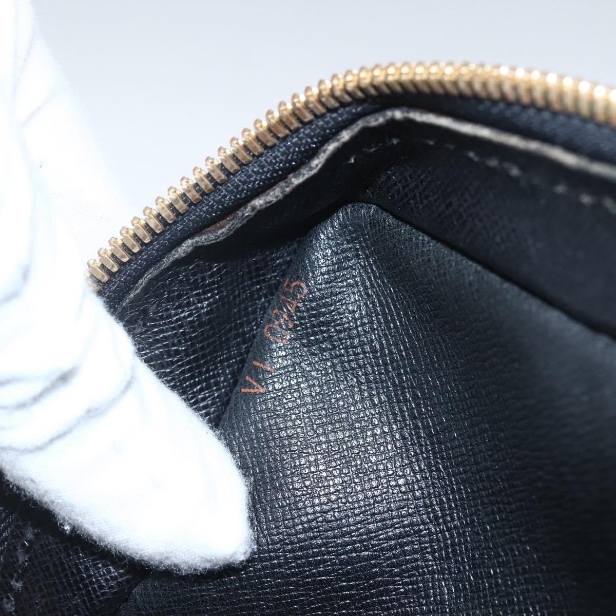 LOUIS VUITTON Epi Porte Documents Voyage Business Bag Black M40321 Auth 162287