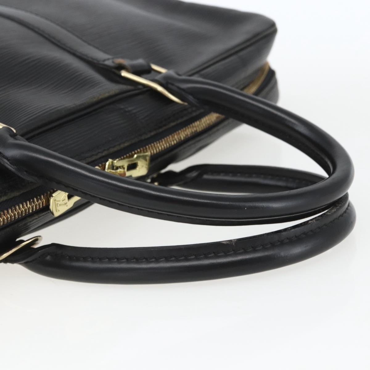 LOUIS VUITTON Epi Porte Documents Voyage Business Bag Black M40321 Auth 162287