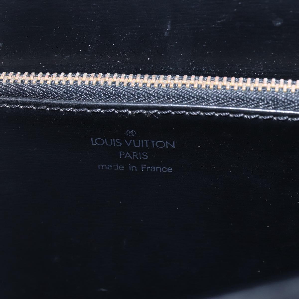 LOUIS VUITTON Epi Malesherbes Hand Bag Black M52372 LV Auth 162295