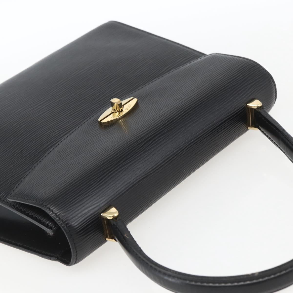 LOUIS VUITTON Epi Malesherbes Hand Bag Black M52372 LV Auth 162295