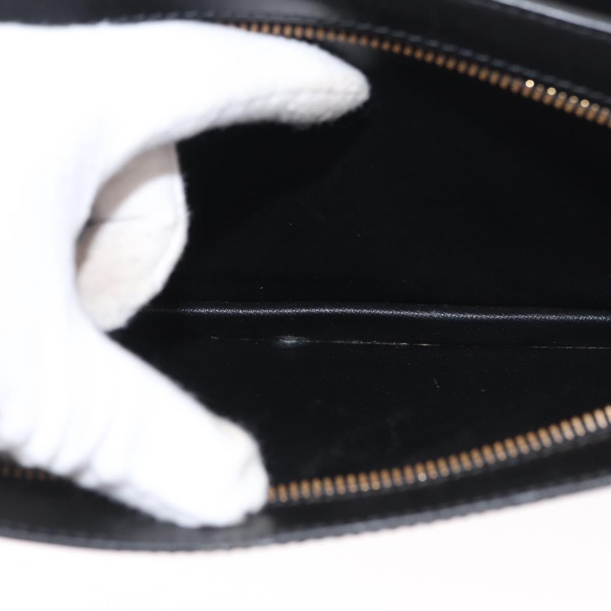 LOUIS VUITTON Epi Angian Shoulder Bag 2way Black M52112 LV Auth 162296