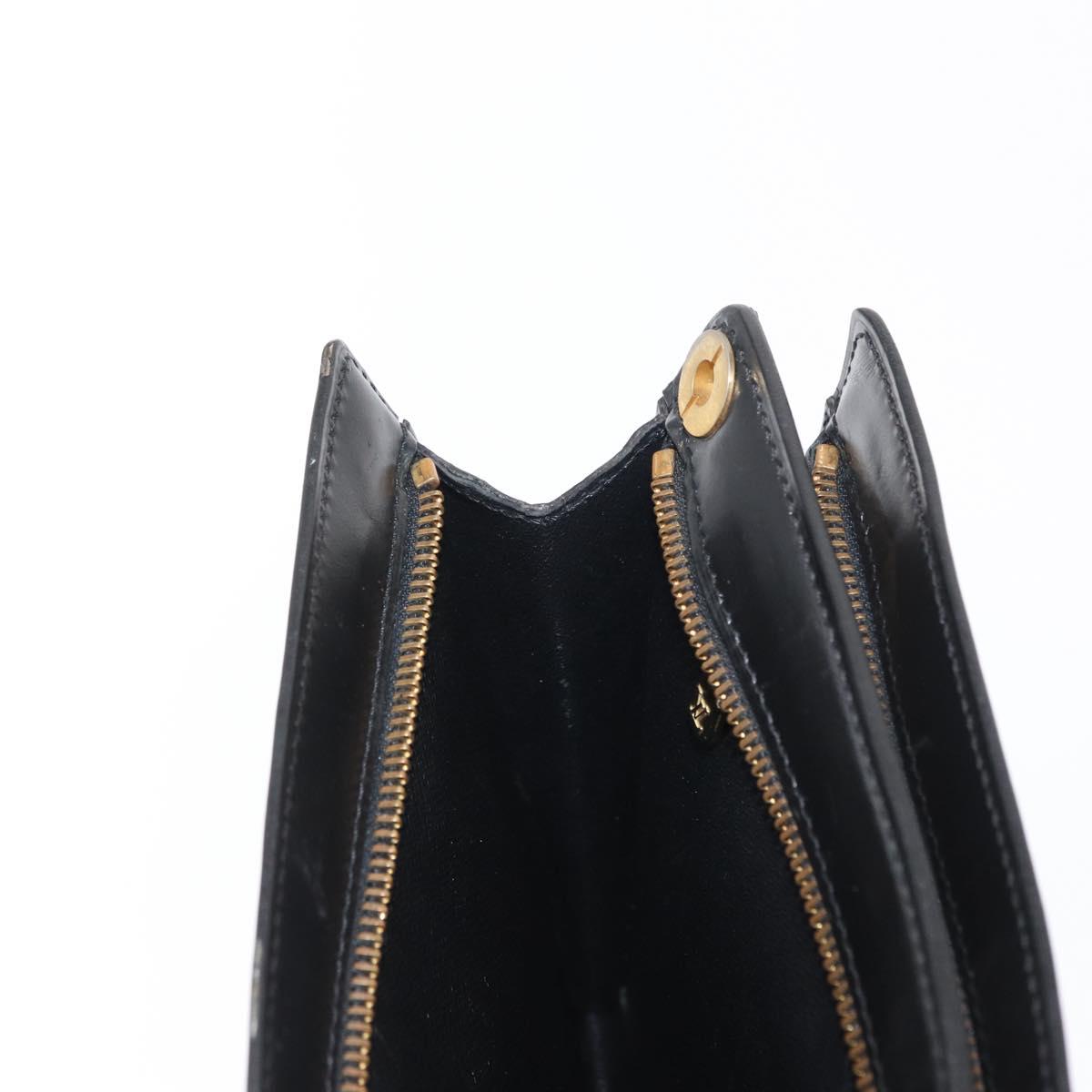 LOUIS VUITTON Epi Angian Shoulder Bag 2way Black M52112 LV Auth 162296