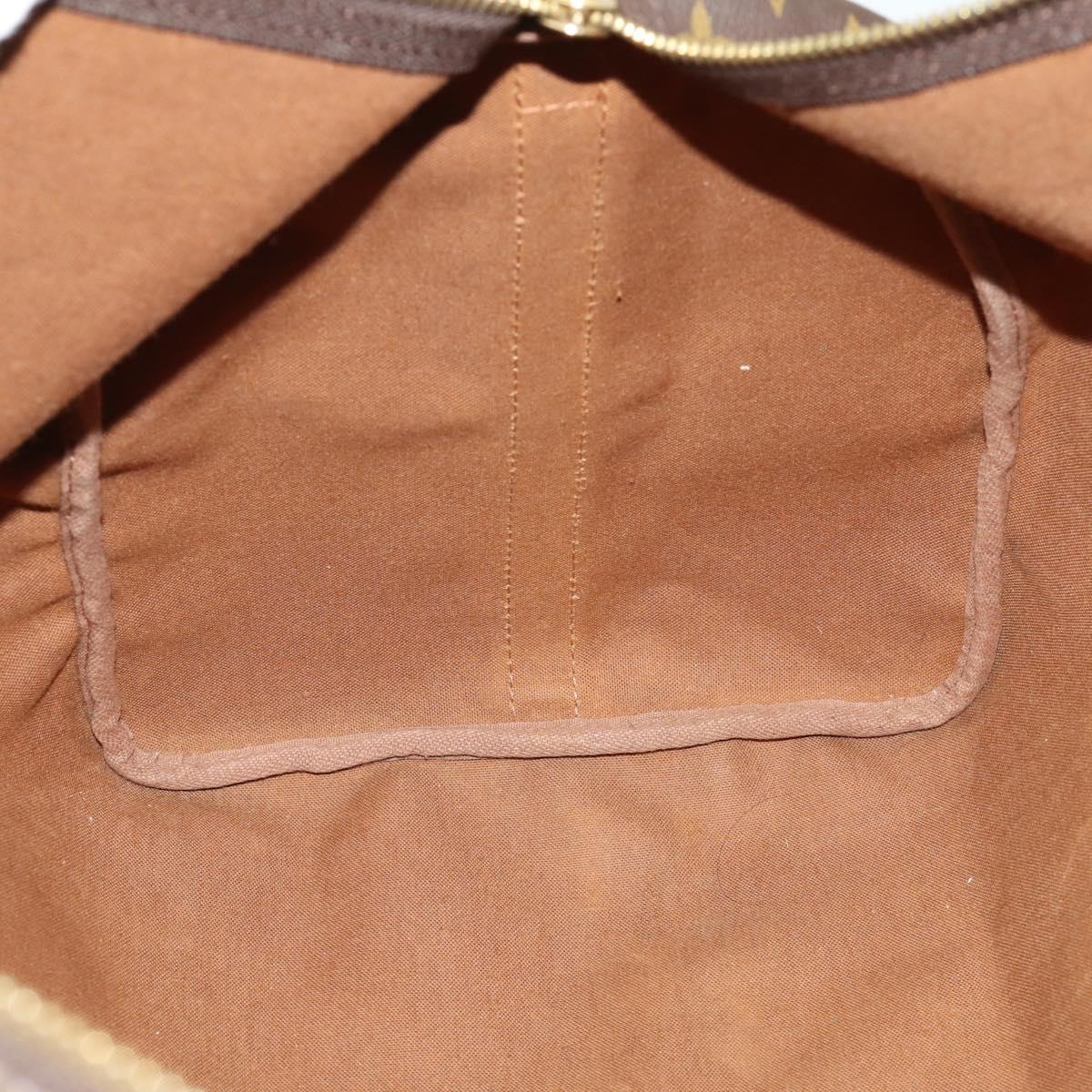 LOUIS VUITTON Monogram Keepall Bandouliere 55 Boston Bag M41414 LV Auth 162347