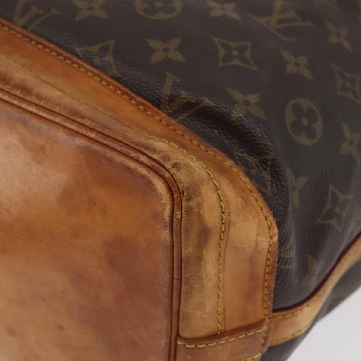 LOUIS VUITTON Monogram Noe Shoulder Bag M42224 LV Auth 162355