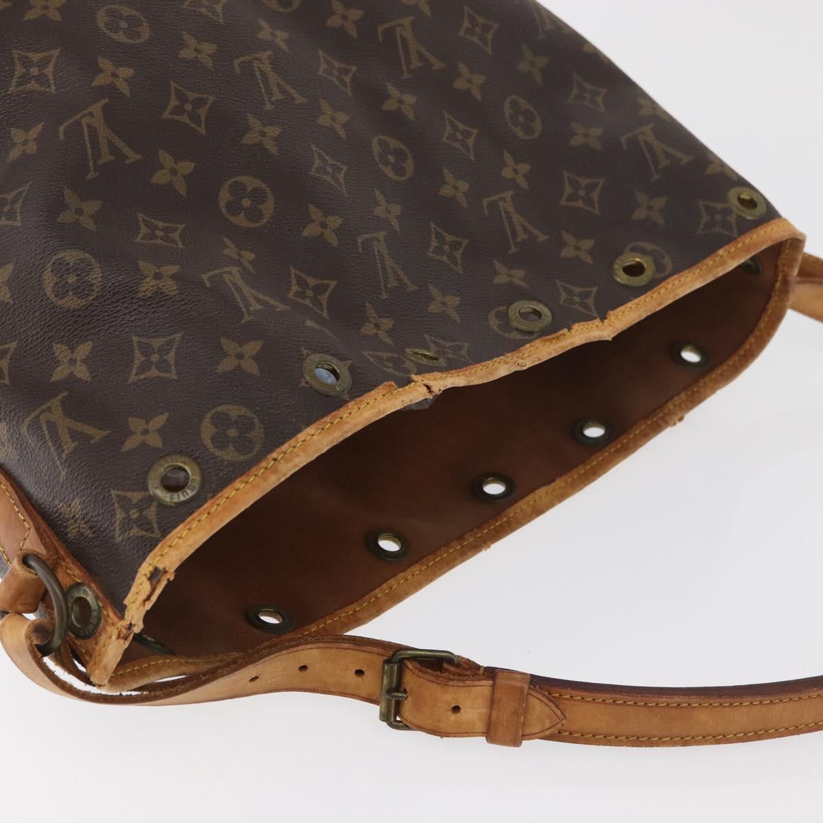LOUIS VUITTON Monogram Noe Shoulder Bag M42224 LV Auth 162355